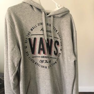 Gray Vans hoodie